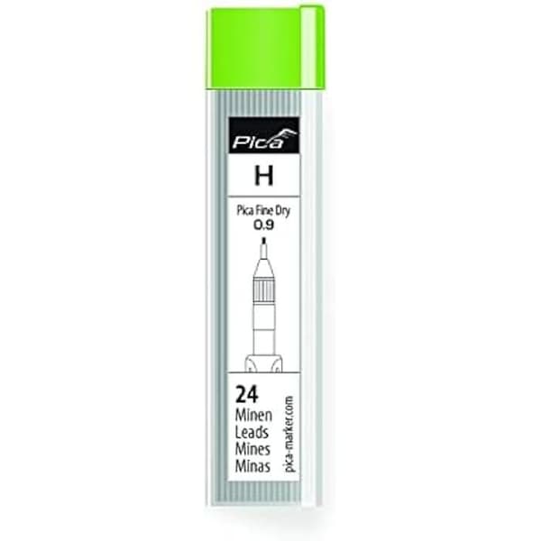 Grafitkablar - PICA - 7050 - Set om 9 mm - Finmarkering - Extra hård