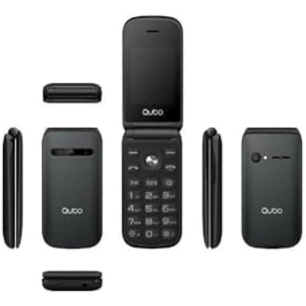 Telefon - QUBO - X-209 - 4G - Modern design - Hög prestanda - Idealisk för alla användningsområden