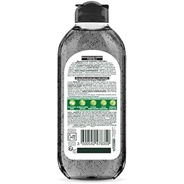 Micellärt vatten - GARNIER - SKIN A PURE - 400ml - Rengör på djupet - Känslig hud - Utan sköljning