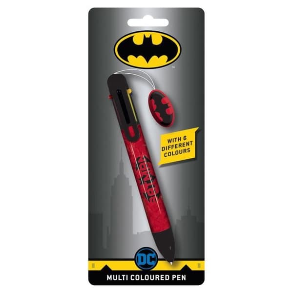 Multifärgad Batman-penna