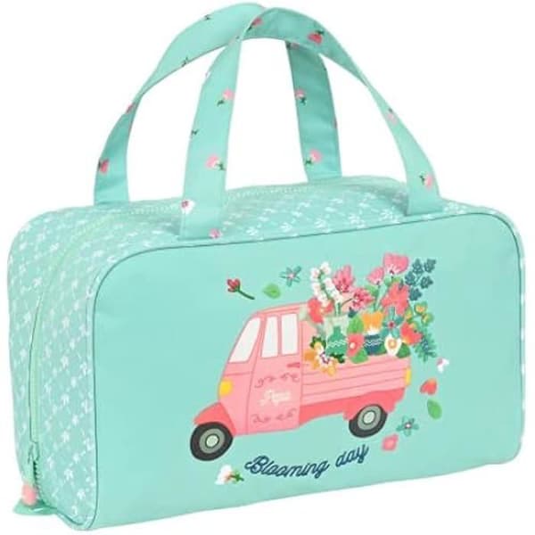 Rektangulärt pennfodral - GLOWLAB - Pepa - 31 x 14 x 19 cm - Flerfärgad - Blandat barn