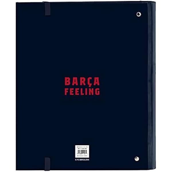 Kulspetspenna - SAFTA - F.C Barcelona - Påfyllningsbar - Marinblå färg - Medium spets