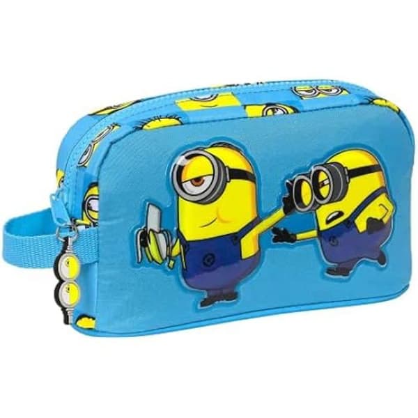 Isolerad lunchhållare - SAFTA - Minions Minionstatic - 21,5 x 12 x 6,5 cm - Flerfärgad - Barn