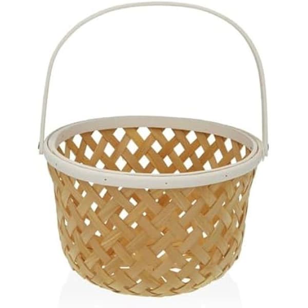 Natural Wooden Fruisier - VERSA - Vit - Elegant design - Idealisk för förvaring - Hållbar och motståndskraftig