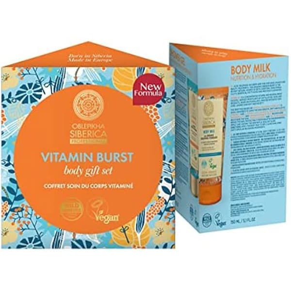 Presentask - NATURA SIBERICA - Vitamin Burst - Hudvård - Fuktighetsgivande - Uteffekt
