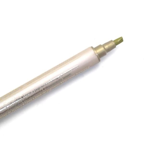 Dubbelspetsig filtpenna - ZIG - Guldpenna - 1mm och 1,2mm - Vattenbaserat bläck - Idealisk för papper