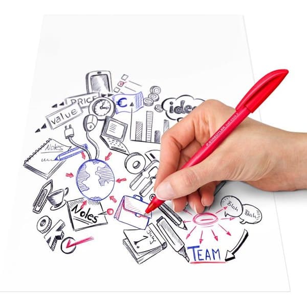 Stylo - pennset - Staedtler refill - 4320 F-2