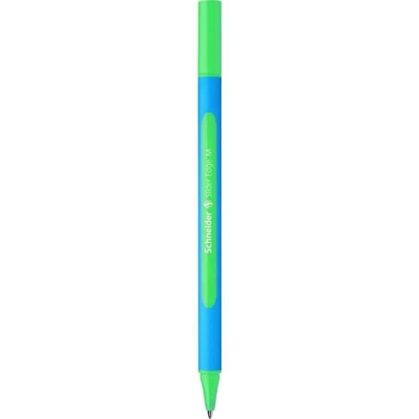 Kullpenna - SCHNEIDER - Slider Edge - Grön Bläck - Medelspets - Viscoglide®