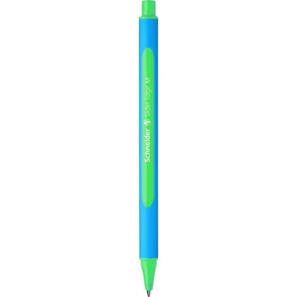 Kullpenna - SCHNEIDER - Slider Edge - Grön Bläck - Medelspets - Viscoglide®
