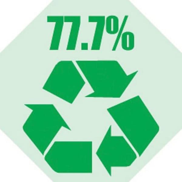Retraktabla kulpenna PILOT Begreen Rexgrip - Blå - Förpackning med 10