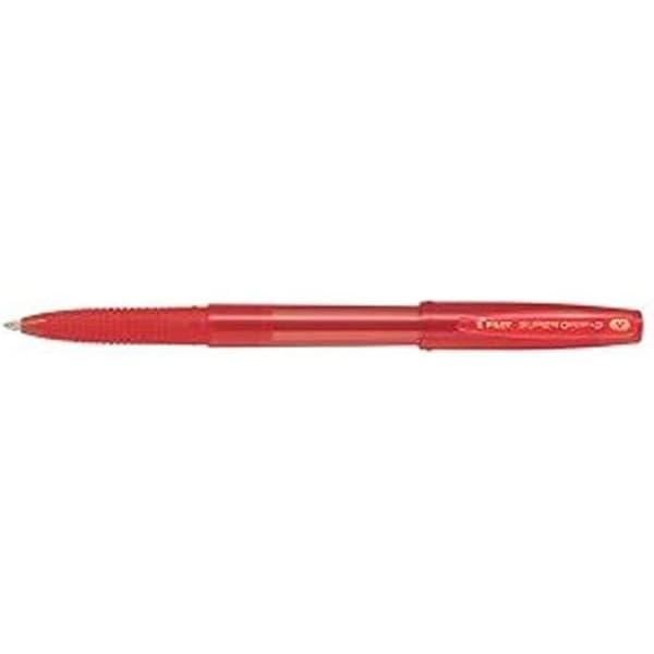 Stylos à bille PILOT Super Grip G Stick - Röd - Medelpunkts 1 mm