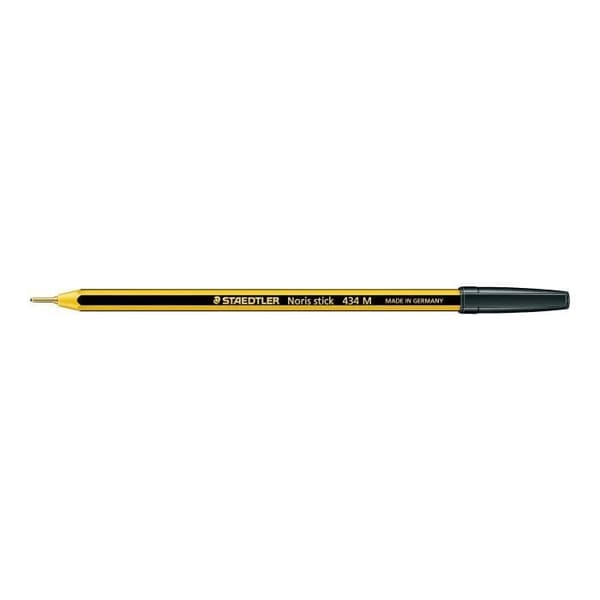 STAEDTLER Noris stick 434 - Kulspetspenna - svart - medium