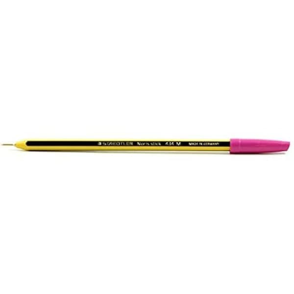 Stylos - STAEDTLER - Noris 434 - Fin spets - Färgen fuchsia - Förpackning med 10
