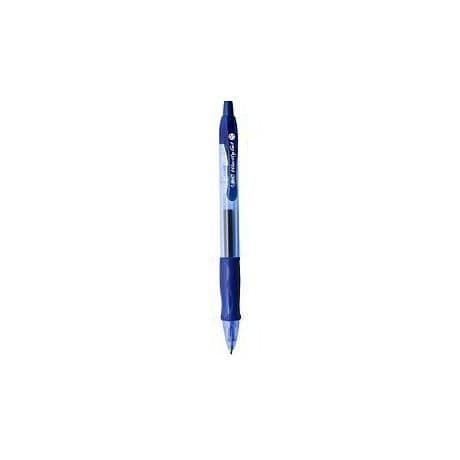 BIC Velocity gel ink kulspetspenna - Medium point - Blå - Paket om 12
