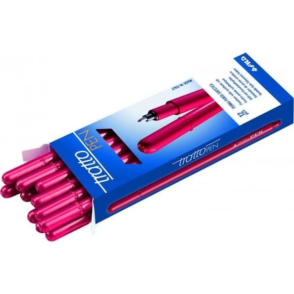 Tratto Pen, Magenta, Fin, Magenta, Rund, Vattenbaserat bläck, 1 mm