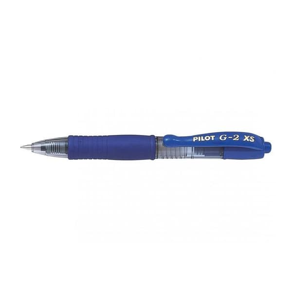 Pilot G2 Pixie Retractable Gel Ink Rollerball 0,7 mm spets Blå Pack of 12 UK Import