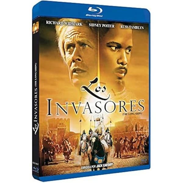 Les Drakkars 1963 / The Long Ships/Raubzug der Wikinger/Le lunghe navi/Los Invasores Blu-ray EU-Import Language Franska