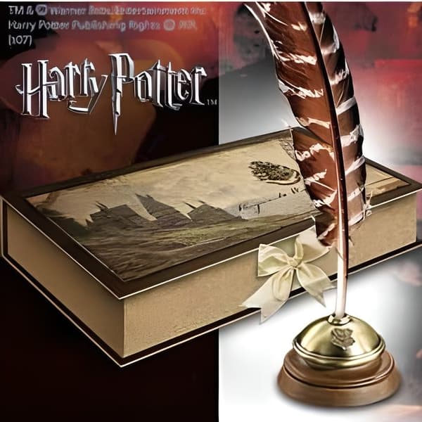 Pennor och bläckhorn Hogwarts - HARRY POTTER - Replik - NOBLE COLLECTION