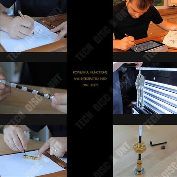 TD® Dekompressionspenna Magnet Magnetisk metallkondensator Personlig Kreativt Multifunktionellt kontor