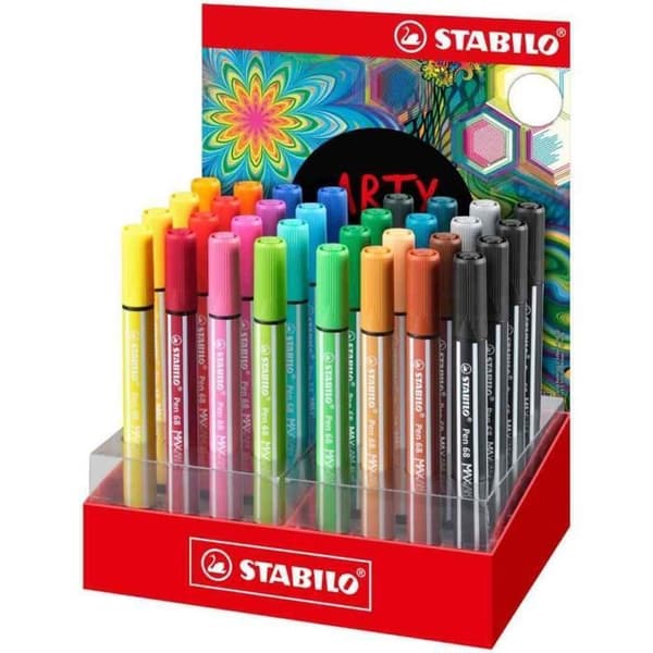 Feutre Pen 68 MAX, etui av 32 ARTY, display