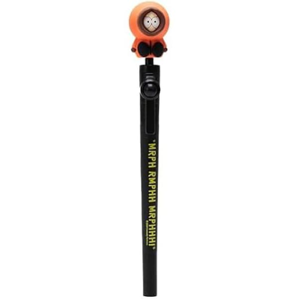 Kulepenna - THUMBS UP - South Park - Fidgetpen med figur Kenny - Svart bläck - Originalpresent