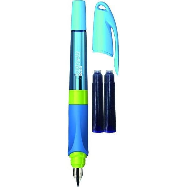 Ergonomisk patronpen blå +2 Flamingo-patroner