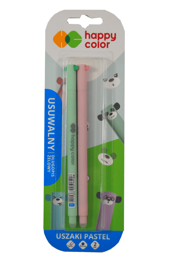 Happy Color sletbar pen "EARSHAKI PASTEL" 2 stk.