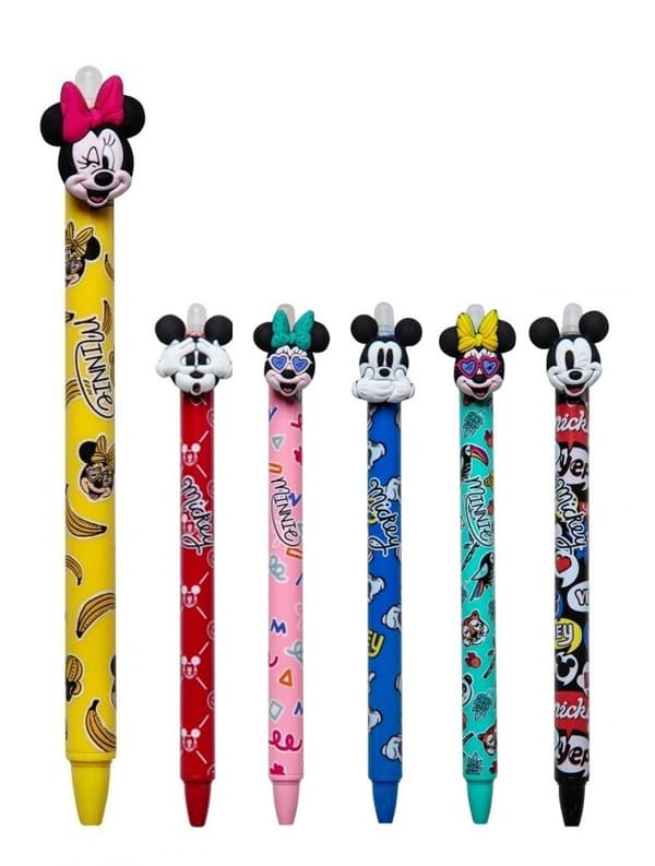 Sletbar pen 0,5 Minnie og Mickey Mouse Colorino