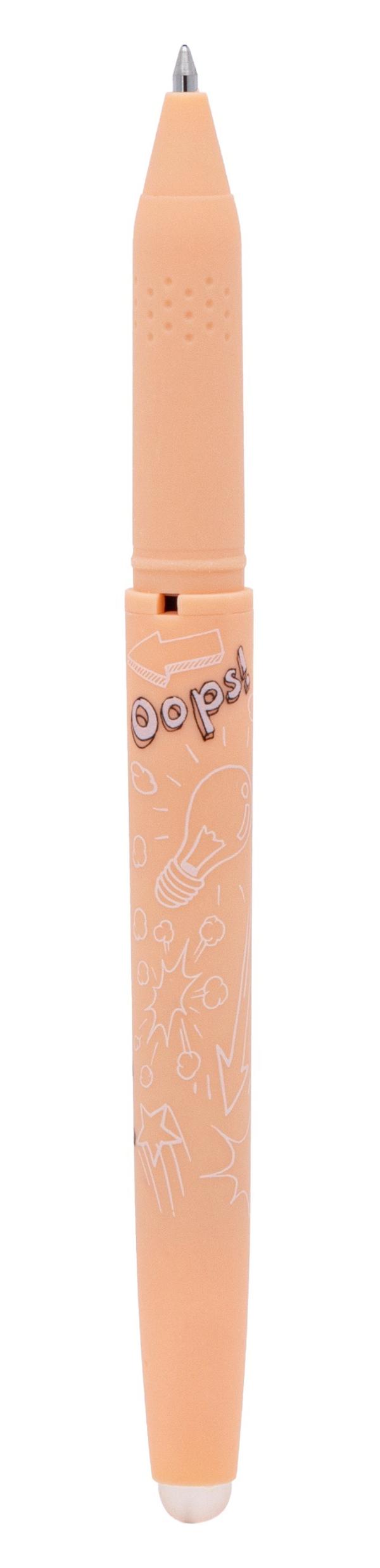 Ups sletbar pen blå PASTEL blister + 2 Astra refills