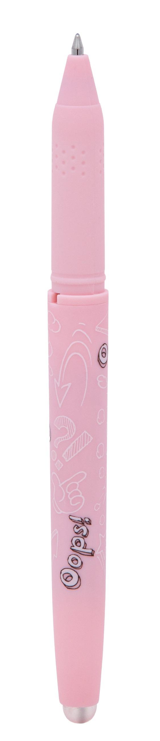 Ups sletbar pen blå PASTEL blister + 2 Astra refills