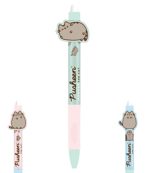 Pusheen Majewski viskelig ergonomisk grippen