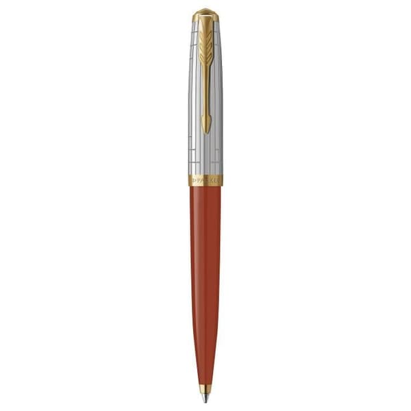 Parker 51 Premium kulspetspenna, Rage Red, Medium Point Black Ink Refill, presentförpackning