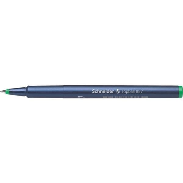 Set med 10 Topball 857 06 gröna bläckpennor