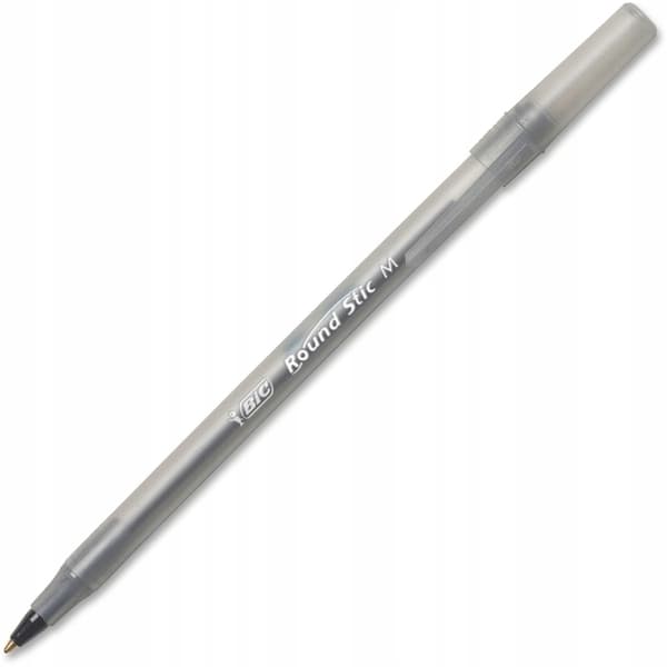 BIC RUNDSTÄCK KONTORS BULSPÄNNA SVART 60st