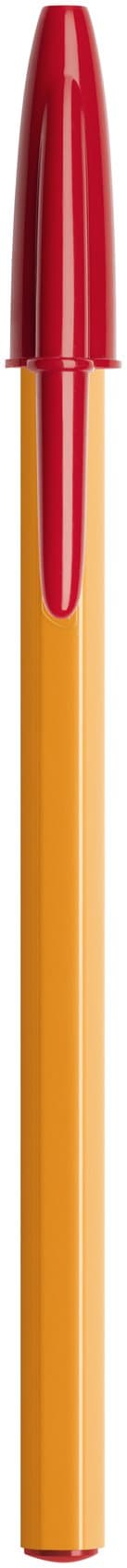 BIC Office Kuglepen Orange Rød 0,8mm - 20 stk Sæt