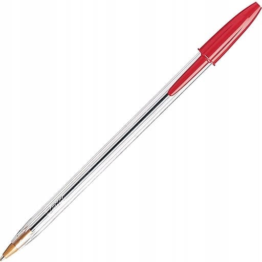 Bic Cristal Röd Kulspetspenna