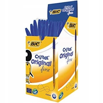 Bic Cristal blå kulspetspenna