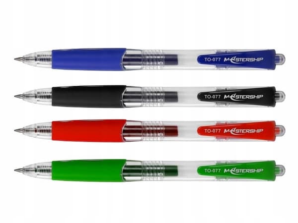 GEL PEN AUTO TOMA MASTERSHIP RØD