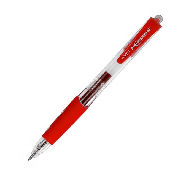 GEL PEN AUTO TOMA MASTERSHIP RØD