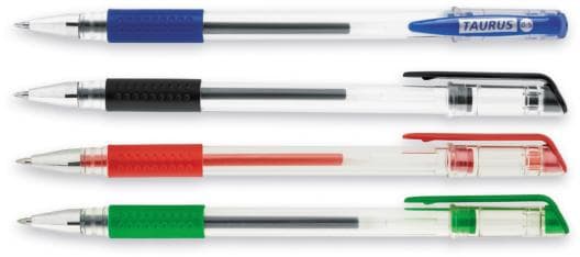 Taurus Gel Pen Rød 96-542095