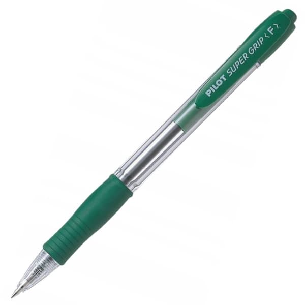 Pilot Super Grip automaattinen kuulakärkikynä vihreä