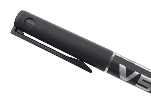 Pilot V5 Hi-Tecpoint kuglepen 0,5 mm Sort BX-V5-B