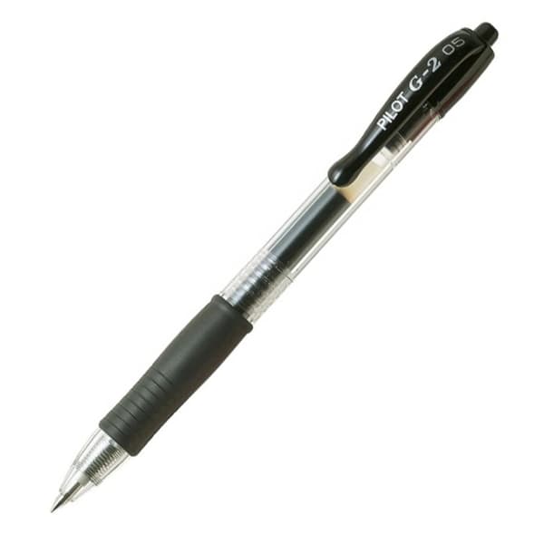 Pilot G2 automaattinen geelikynä musta BL-G2-5-B