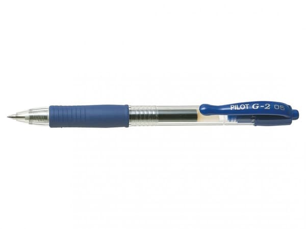 Pilot G2 geelikynä automaattinen sininen BL-G2-5-L