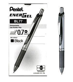 Pentel Energel BL77 Kulspetspenna Svart-A BL77-A