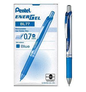 Pentel Energel Blå kuglepen BL77-C