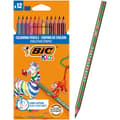 Pikkukuva 1 / 2: BIC Kids Eco Evolution Stripes 12 värin kynät