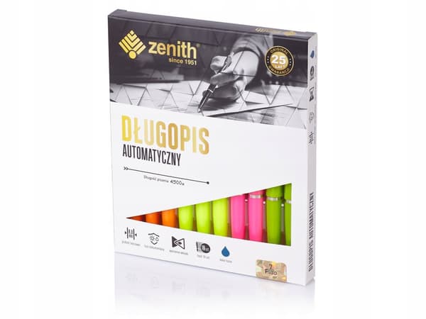 Zenith 7 Fluo Mix Astra ZE kuglepen 04071030