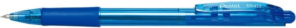 Pentel Bk 417-C WOW Automatisk Blå Kuglepen 10x