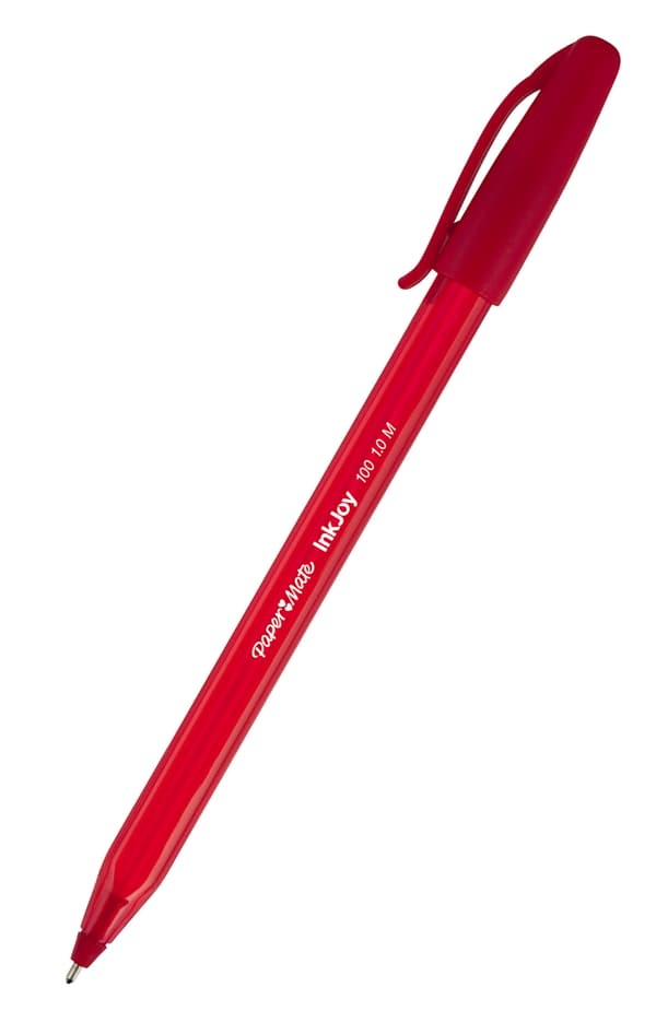 Paper-Mate Inkjoy 100 rød kuglepen S0957140 10 stk.